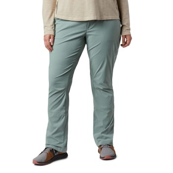 Columbia Ženske Hlače - Saturday Trail Stretch Plus Size Svijetlo Zelene | CKEG-21783